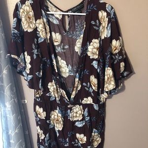 Floral Romper!